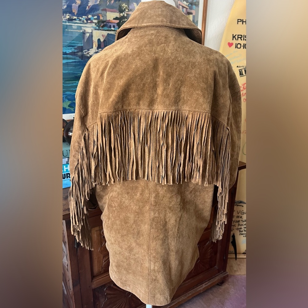 NWT BLANK NYC SUEDE FRINGE JACKET 💕💕 - Picture 5 of 8